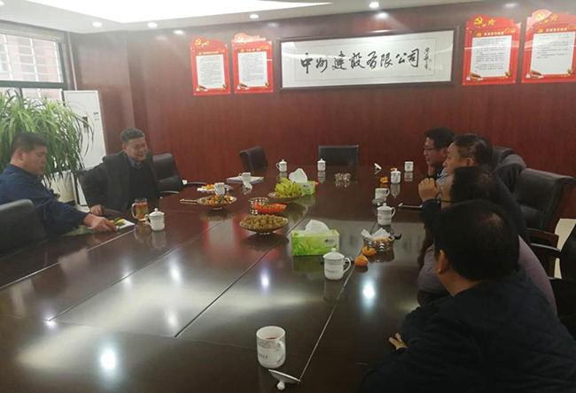 大唐环境公司领导到金年会金字招牌信誉参观考察